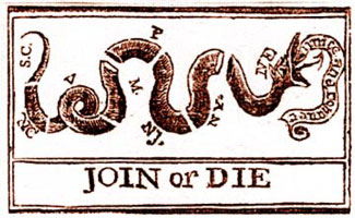 Join or Die Poster