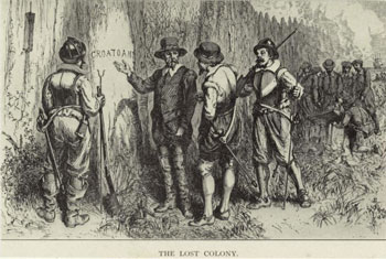 The Lost Colony Drawing