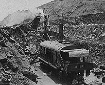 steam shovels