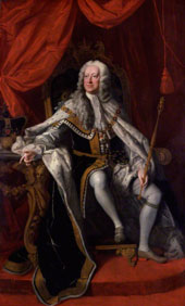 Portrait of  King George II
